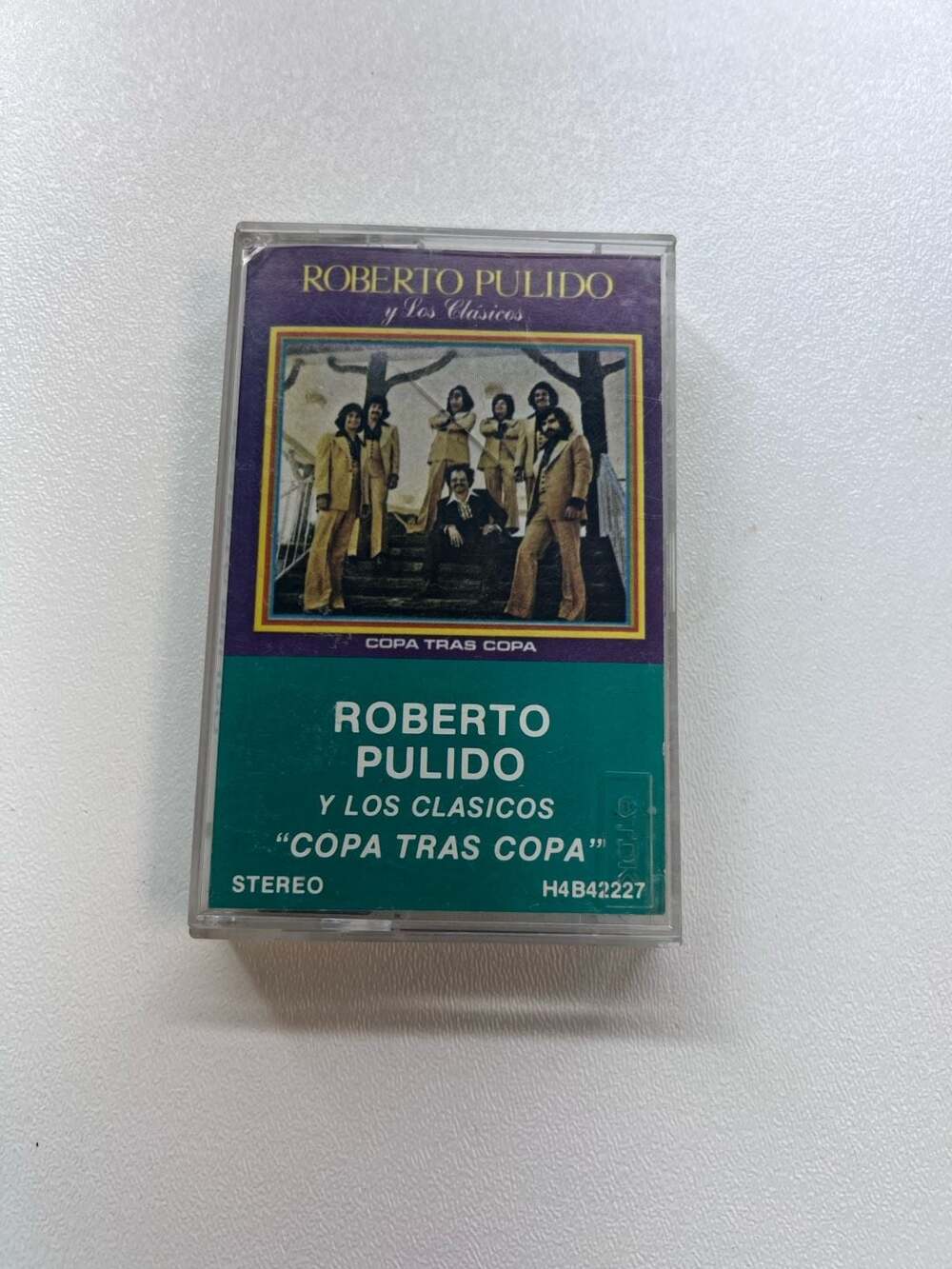 Roberto Pulido Y Los Clasicos Copa Tras Copa Cassette Tape 1989 Capitol Latin